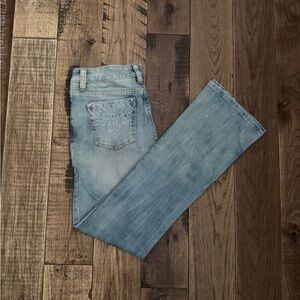 White House Black Market Light Wash Bootcut Jeans — Size 6